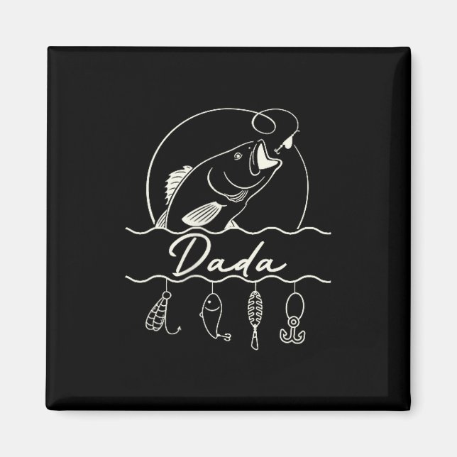 Dada des großen einen fischens o-fish-ally 1. magnet (Vorne)