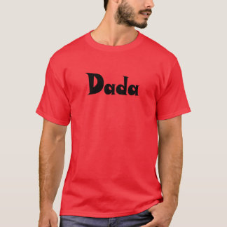 Dada Design Süße Schrift T-Shirt