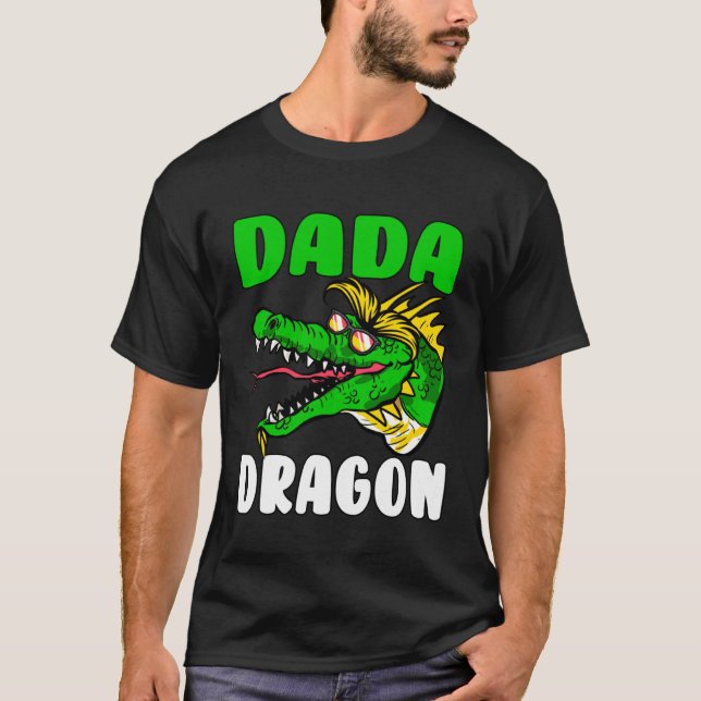 Dada Dragon  Father s Day T-Shirt (Vorderseite)
