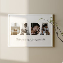 Dada Foto Collage Poster