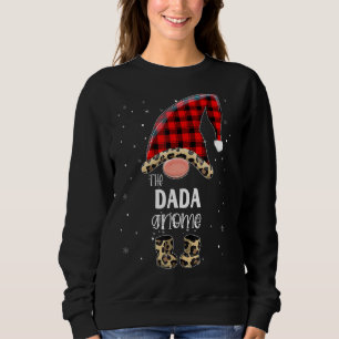 Dada Gnome Buffalo Kariert Matching Family Christm Sweatshirt