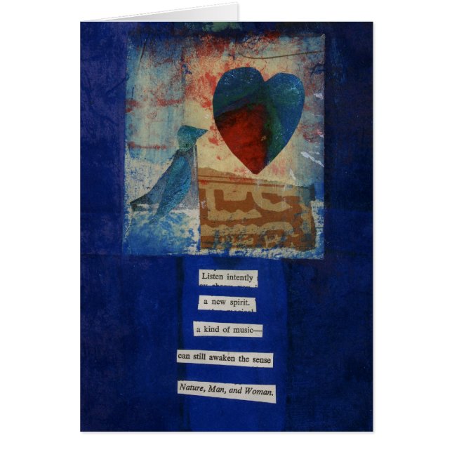 Dada Liebe-Gedicht (Vorne)