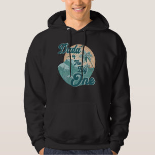 Dada of the Big One Wave Surf 1. Geburtstag Junge Hoodie