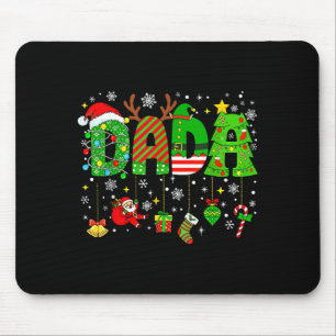 Dada passendes lustiges Weihnachten Familie Paar X Mousepad