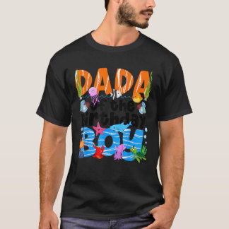 Dada Under Sea Birthday Party Boys Ocean Sea Anima T-Shirt