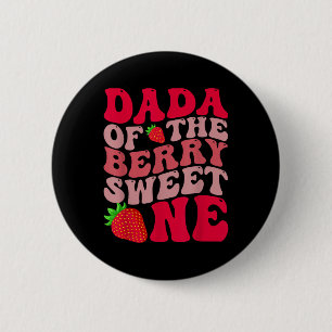 Dada vom Berry ersten Geburtstag der Girl Strawber Button