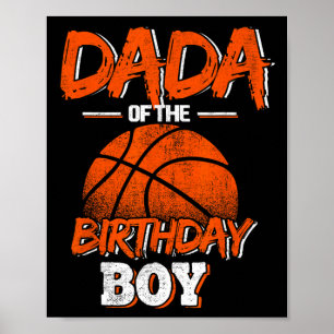 Dada vom Geburtstagskind Basketball Lover Daddy F Poster