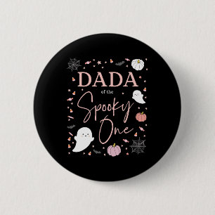 Dada von der spöttischen ein Mädchen ersten Geburt Button
