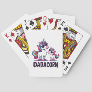 Dadacorn - Der magische Einhorn-Vater Spielkarten