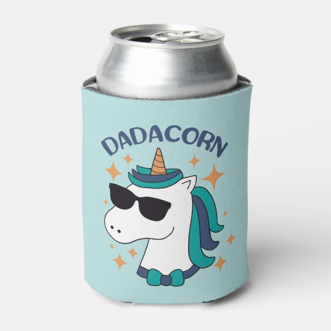 Dadacorn mit Sonnenbrille Dosenkühler (Kanne Vorderseite)