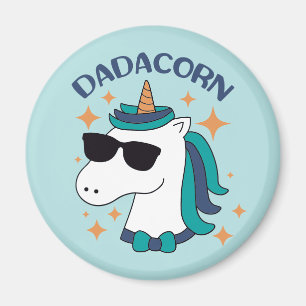 Dadacorn mit Sonnenbrille Magnet