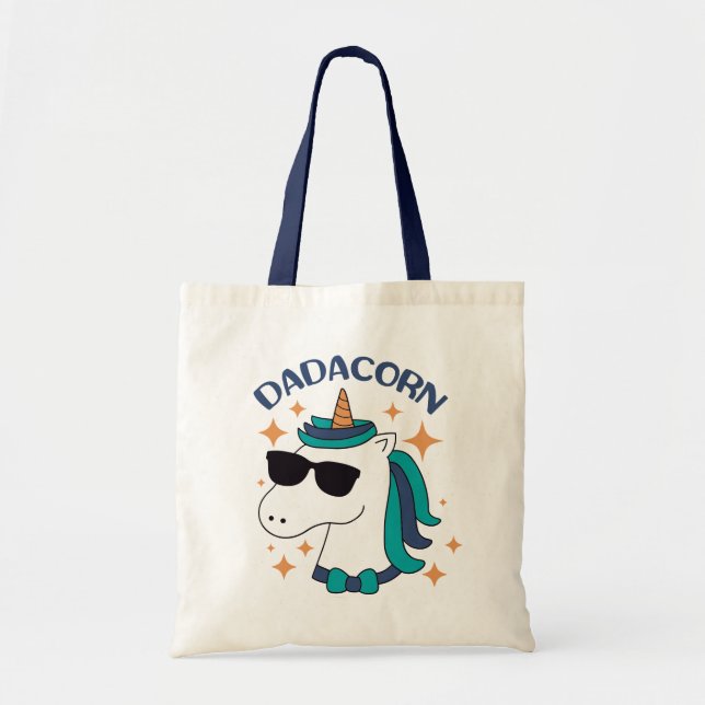 Dadacorn mit Sonnenbrille Tragetasche (Vorne)