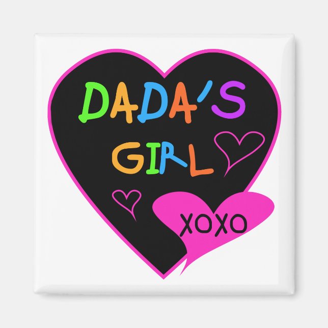 Dadas Girl T - Shirt, Tasse, Button, Magnet, Mehr Magnet (Vorne)