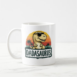 Dadasaurus Dinosaur Dad Dada Saurus Father’s Day Kaffeetasse
