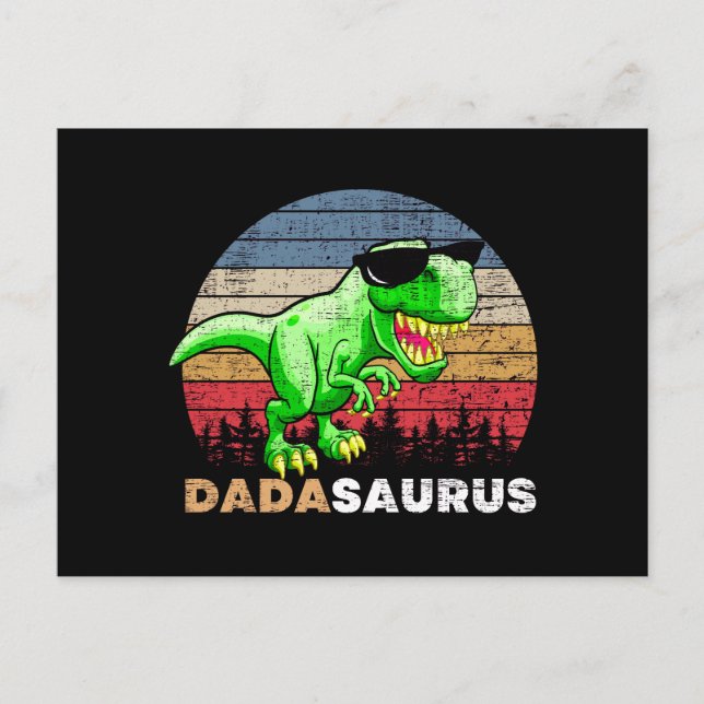 Dadasaurus Postkarte (Vorderseite)