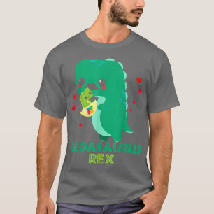 Dadasaurus Rex Autism Awareness Month Autistic ADH T-Shirt