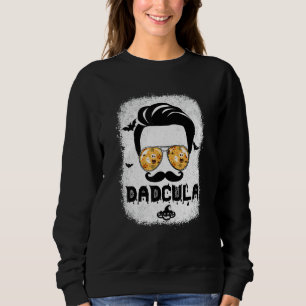 Dadcula Halloween Papa Dracula Kostüm Momster pass Sweatshirt