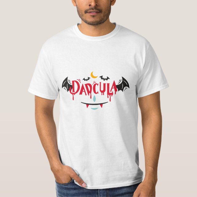 Dadcula Halloween T-Shirt (Vorderseite)