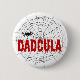 Dadcula Red Dripping Schriftart Spider Web Button