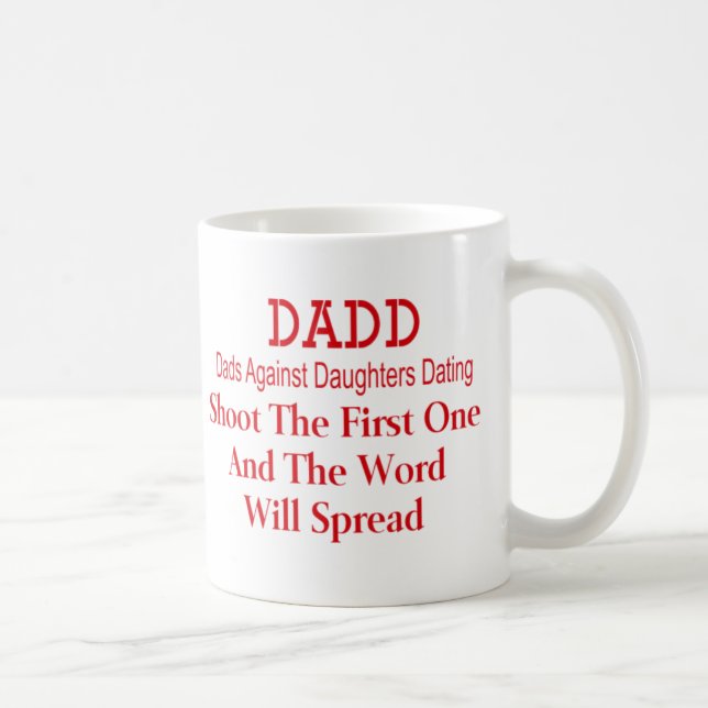 DADD Rot-Tasse Kaffeetasse (Rechts)
