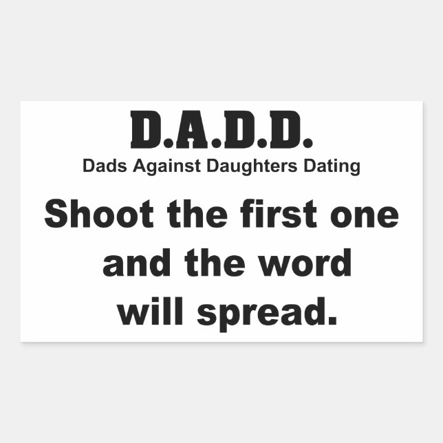 DADD Toolbox-Deklaration Rechteckiger Aufkleber (Vorderseite)