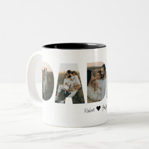 Dadda Photo Collage Mug pour la Fête des pères