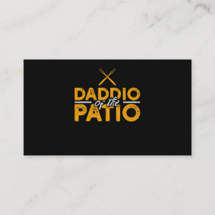 Daddio Of The Patio Funny Grill BBQ Treuekarte