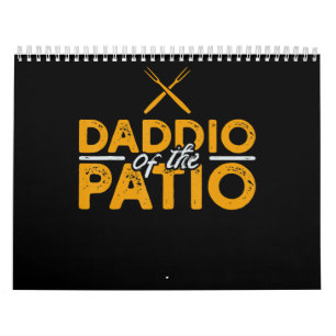 Daddio vom Patio Lustiger Grill BBQ Kalender