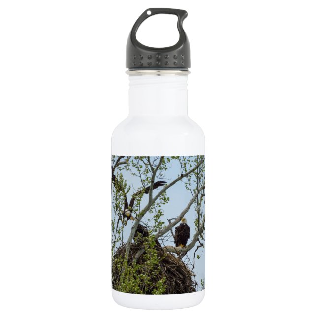 Daddy Accueil Bouteille d'eau en acier inoxydable (Devant)