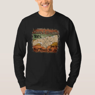 Daddy and Daughter ewig zusammen der beste Freund T-Shirt