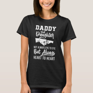 Daddy and Daughter Heart Liebe Best Proud Friends T-Shirt