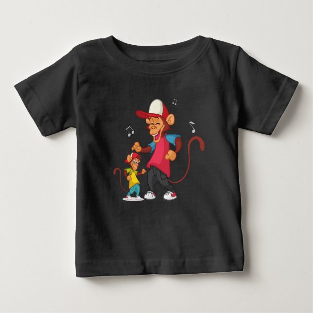 Daddy and Me Grooving Tshirt (Vorderseite)