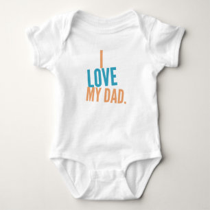 Daddy - Baby Jersey Bodysuit Strampler