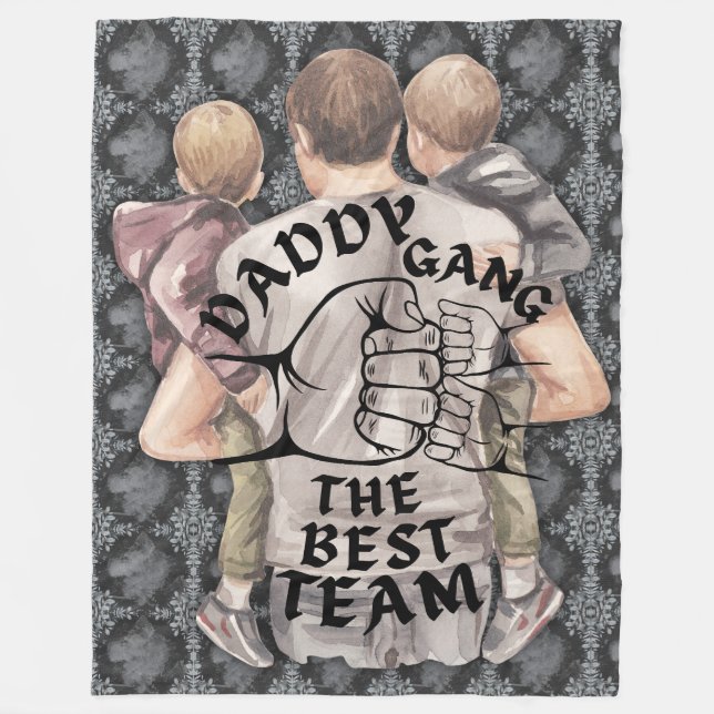 Daddy, Bande Fleecedecke (Vorderseite)