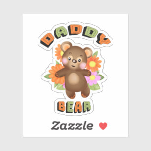 Daddy Bär Aufkleber