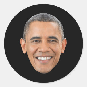 Daddy Barack Obama - Funny Novelty T Shirt Runder Aufkleber