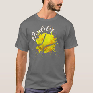 Daddy Baseball Colorful T-Shirt