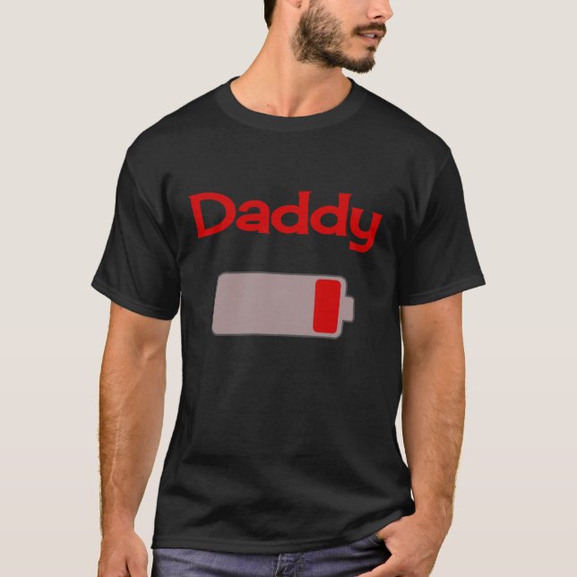 Daddy Battery T-Shirt (Vorderseite)