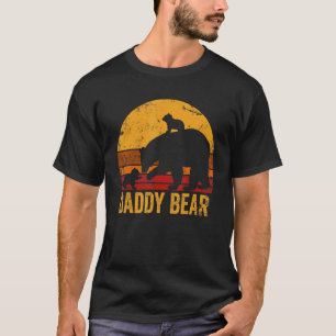 Daddy Bear 2 Cubs Daddy Bear Twin Vintag Vater 2 K T-Shirt