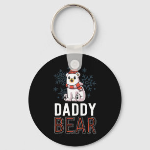 Daddy Bear Family Christmas S Polar Bear Holiday X Schlüsselanhänger