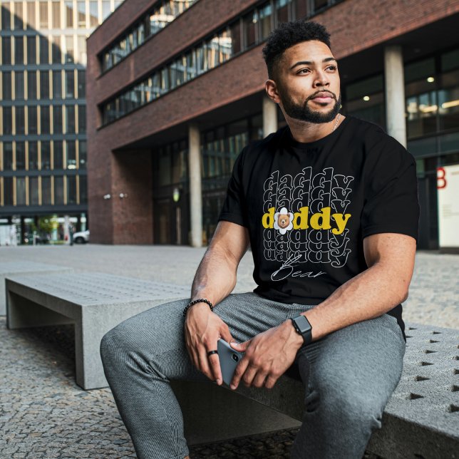 Daddy Bear, Geschenke für Vater, glücklicher Vater T-Shirt (Von Creator hochgeladen)