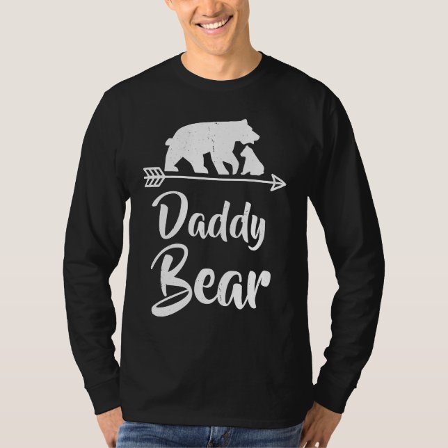 Daddy Bear Matching Family Christmas Costume T-Shirt (Vorderseite)