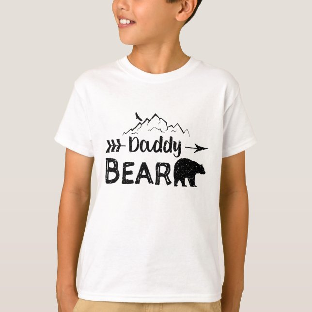Daddy Bear - Vatertag T-Shirt (Vorderseite)