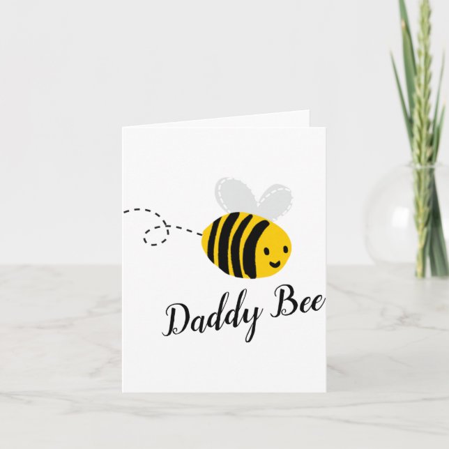 Daddy Bee  Karte (Vorderseite)