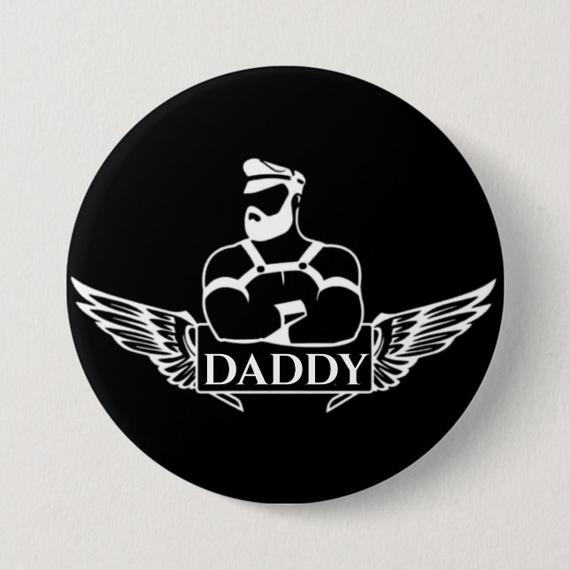 Daddy (Biker/Leder) Button (Vorderseite)