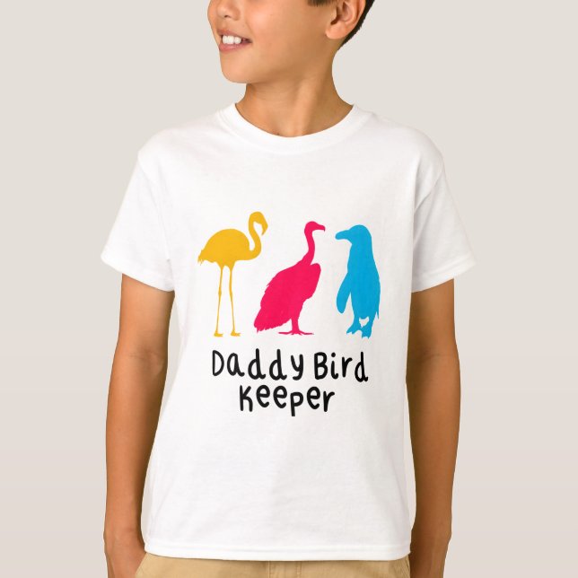 Daddy Bird Keeper T-Shirt (Vorderseite)