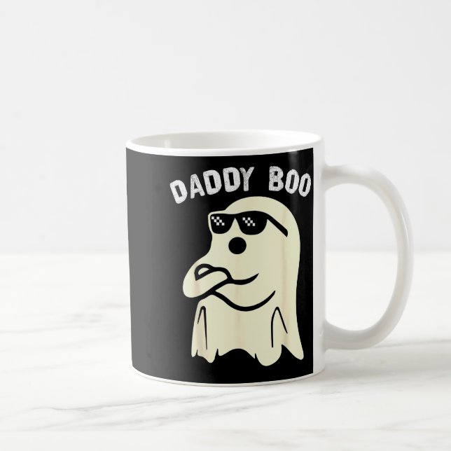 Daddy Boo Halloween Family Matching Costume Ghost  Kaffeetasse (Rechts)