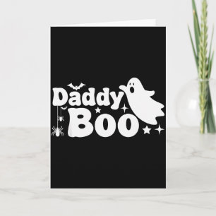 Daddy Boo Lustiger Geist Halloween Familie passend Karte