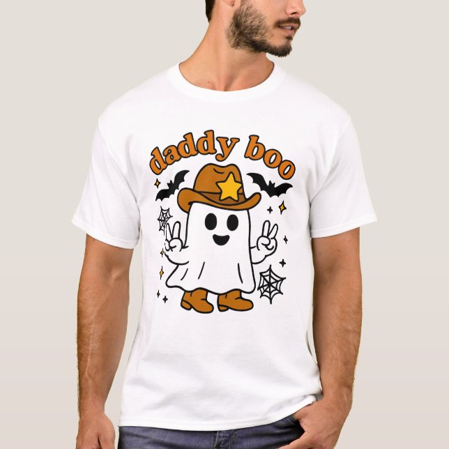 Daddy Boo T - Shirt Matching Orange (Vorderseite)