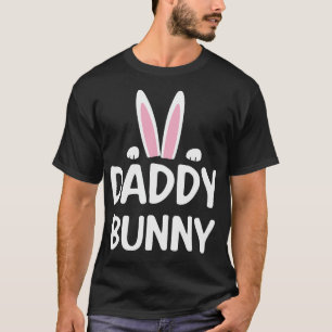 Daddy Bunny Ears Easter Day T-Shirt